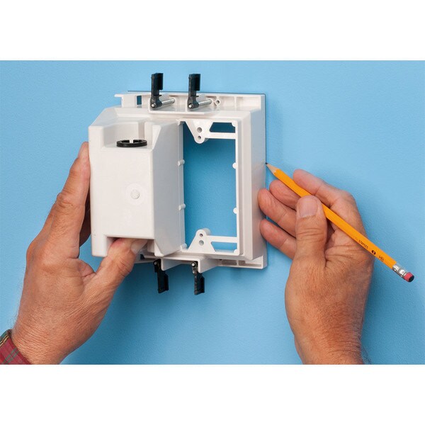 Main product image for Arlington TVBU505 2-Gang Recessed Power and Low Vol 261-4246
